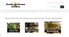 Desktop Screenshot of easilygrowngarden.com